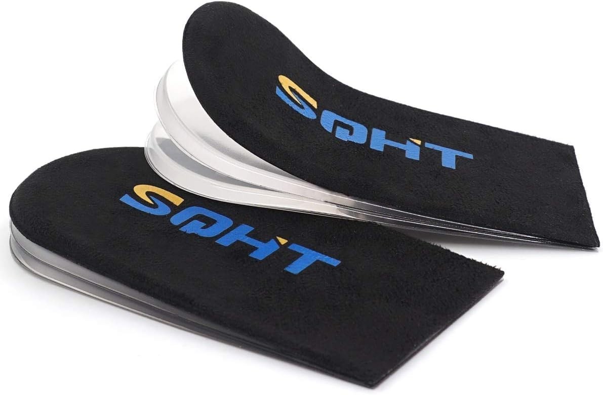 Height Increase Orthopedic Inserts – Adjustable, Washable Comfort for Any Shoe