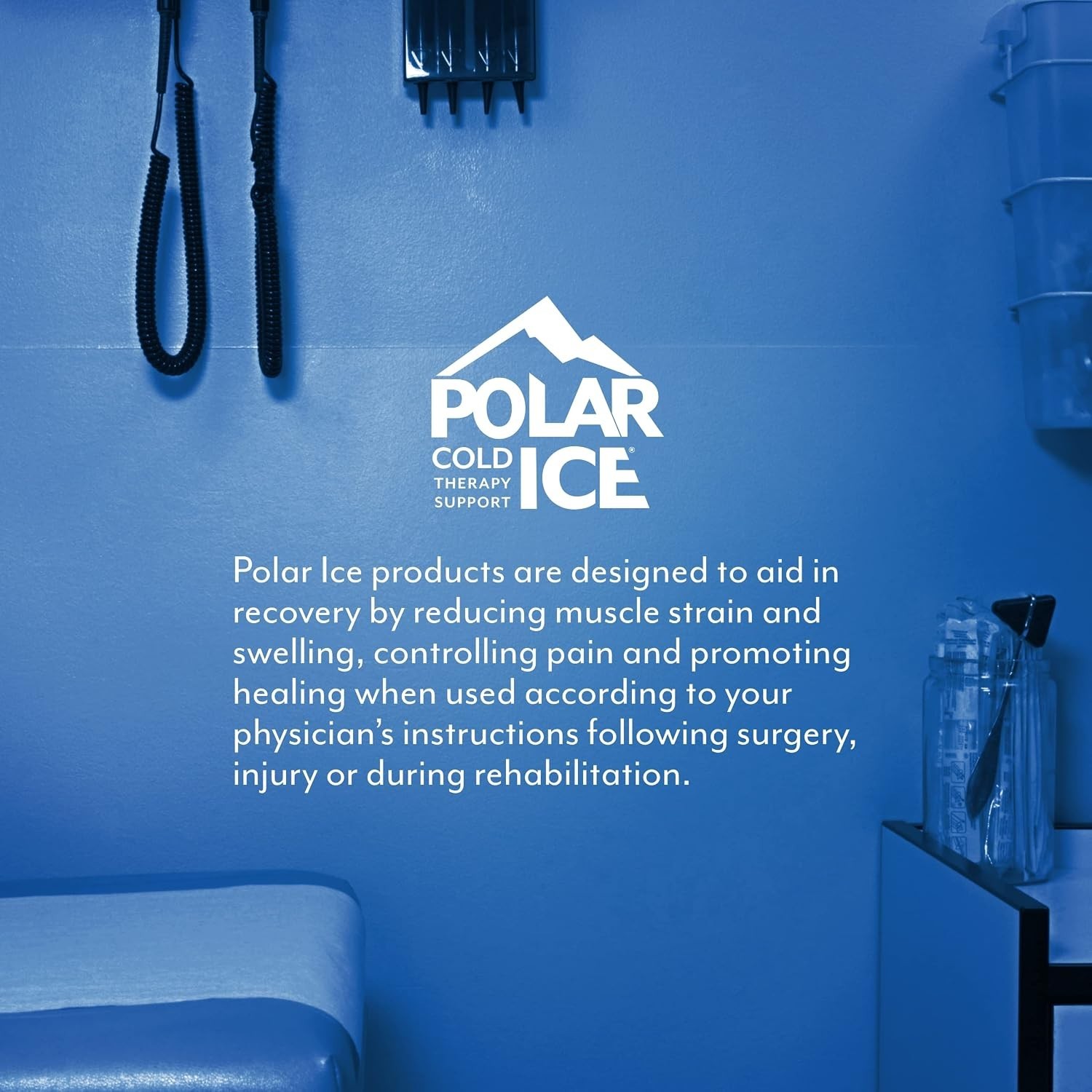 Supportive Finger Sleeve with Built-in Ice Pack for Strained or Sprained Fingers