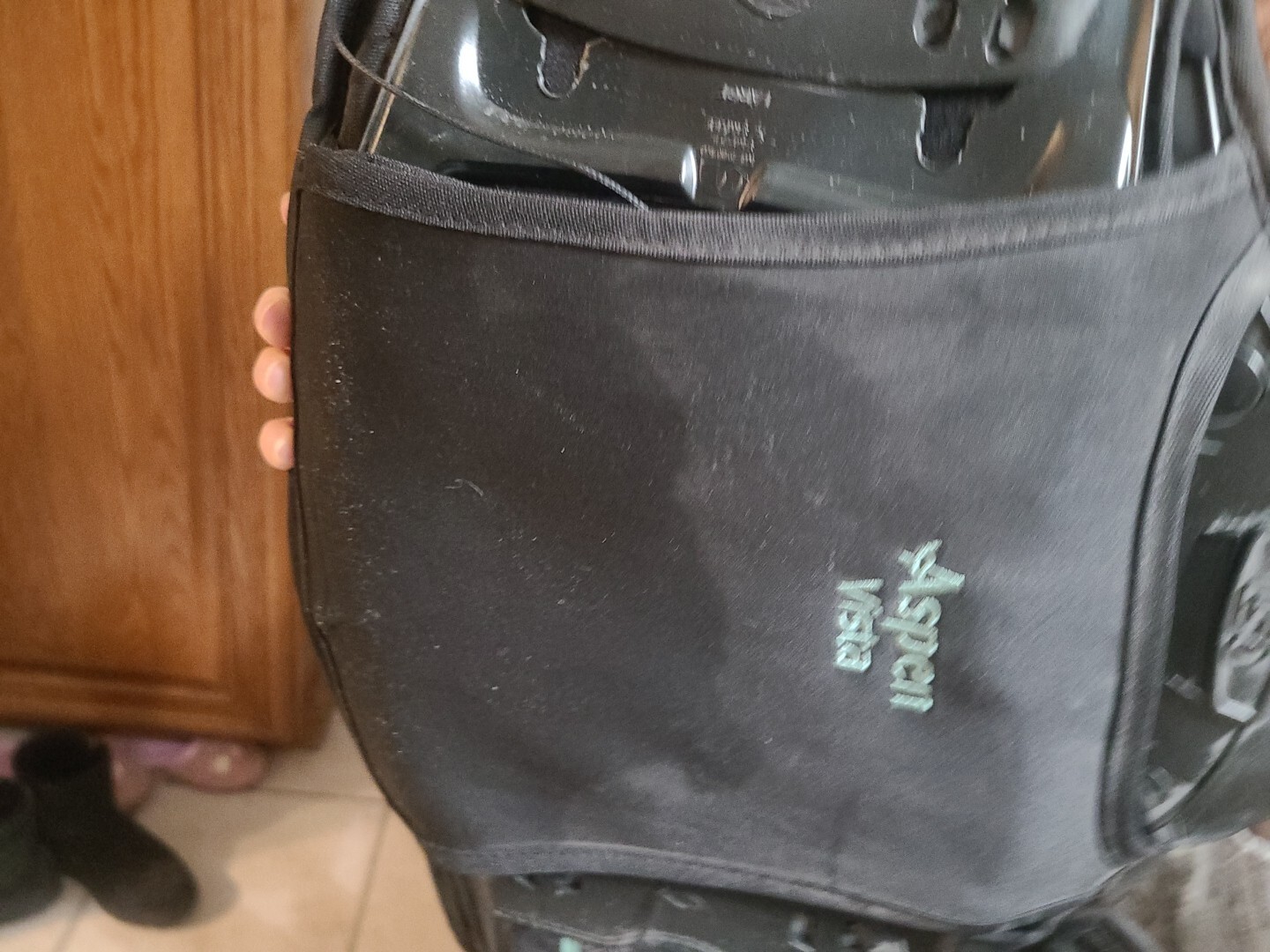 Aspen Vista 637 LSO LoPro Back Brace Black – Adjustable Sz X Small-2XL