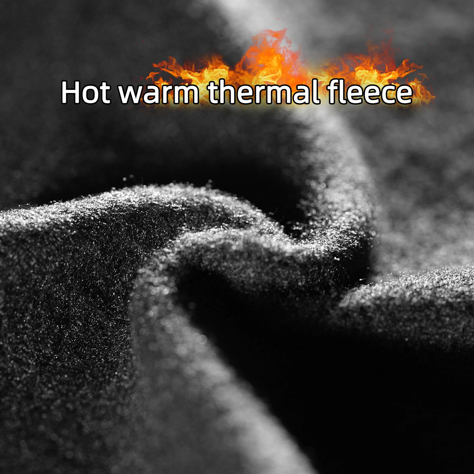 Leg Warmer Winter Compression Anti-Slip Half Leggings Keep Warm Outdoor