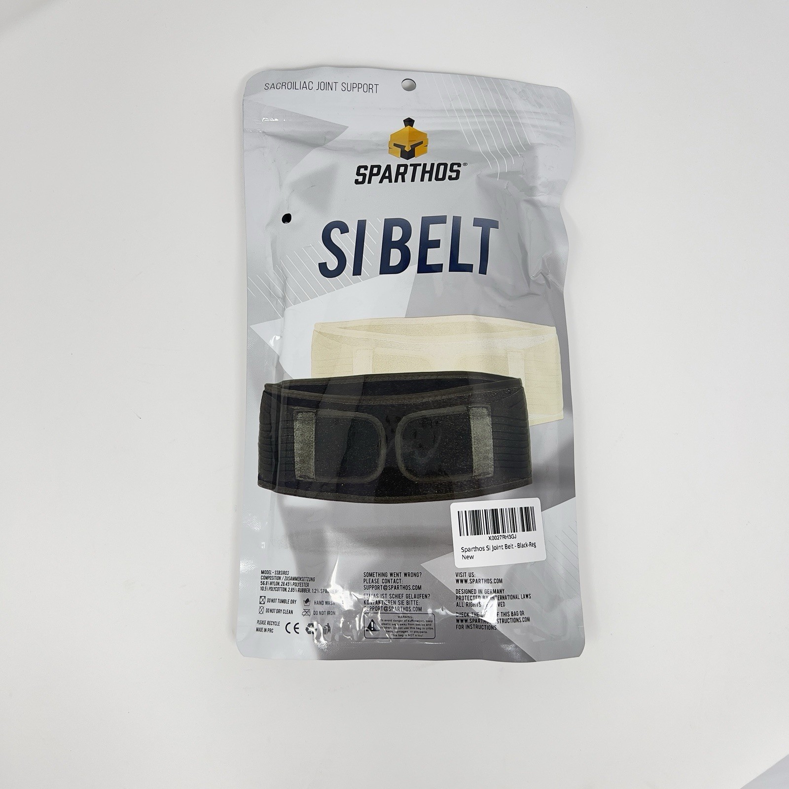 Sacroiliac Si Hip Belt by Sparthos Relief from Si Joint, Sciatica, Pelvis