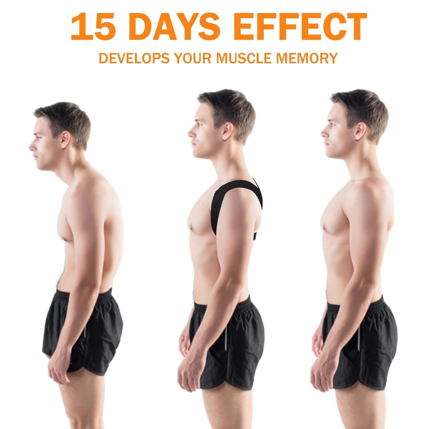 Adjustable Posture Corrector Brace for Women Men Back Shoulder Support Strap Aid