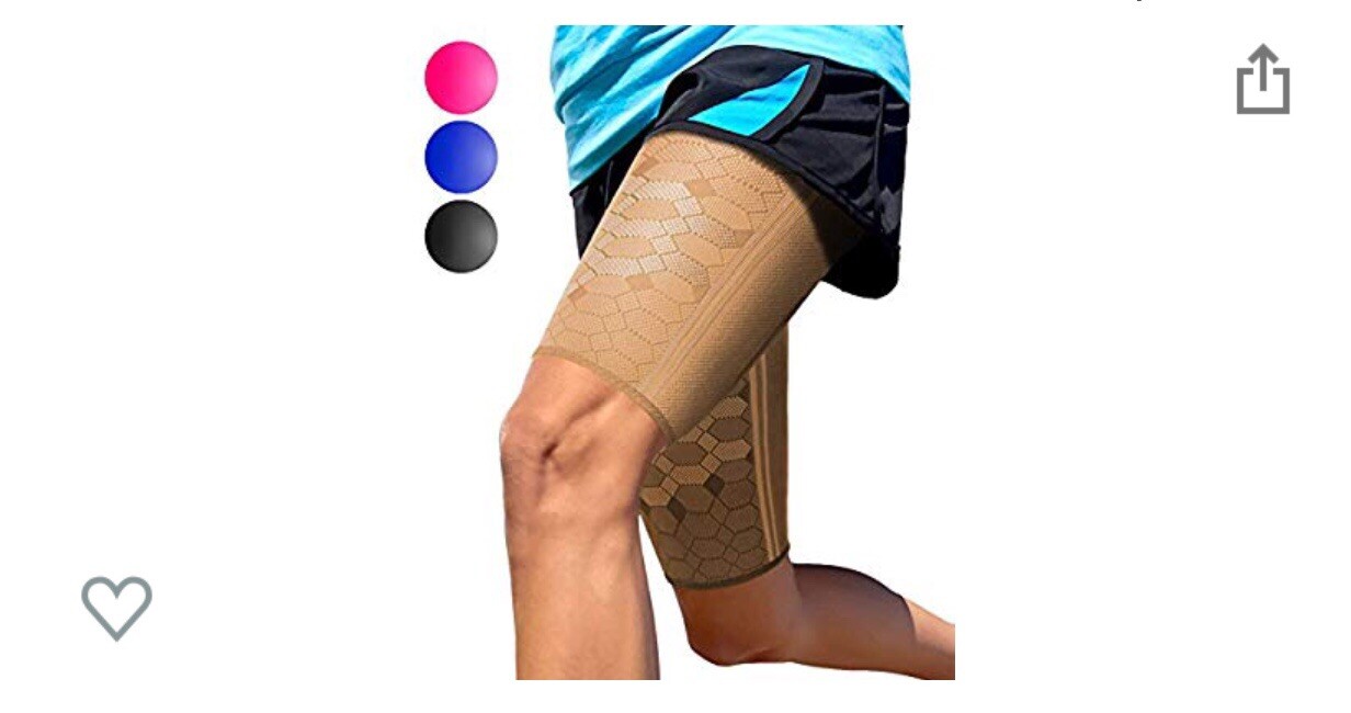 Sparthos Thigh Compression Sleeves (Pair) – Quad And Hamstring Support – Upp