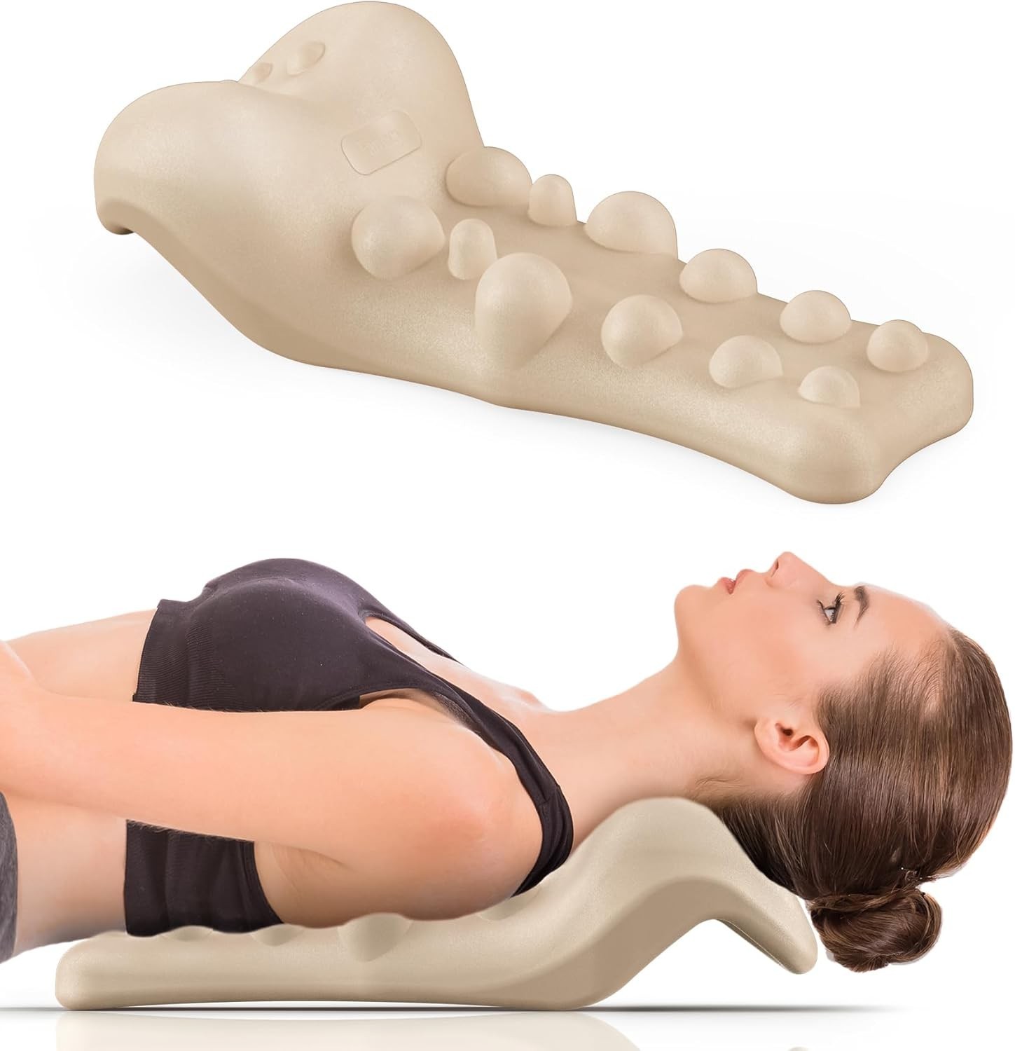 Cervical Traction Device Neck Stretcher for Pain Relief