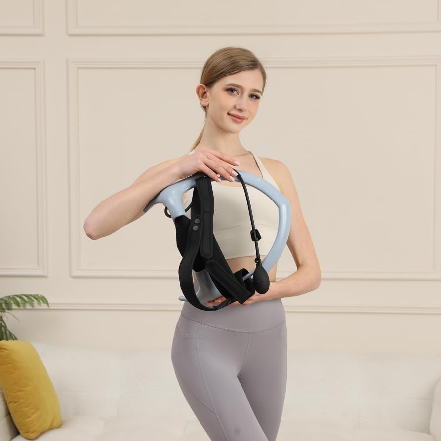 Neck Exerciser Pump for Posture Correction – Cervical Spine Relief & Stiffness A