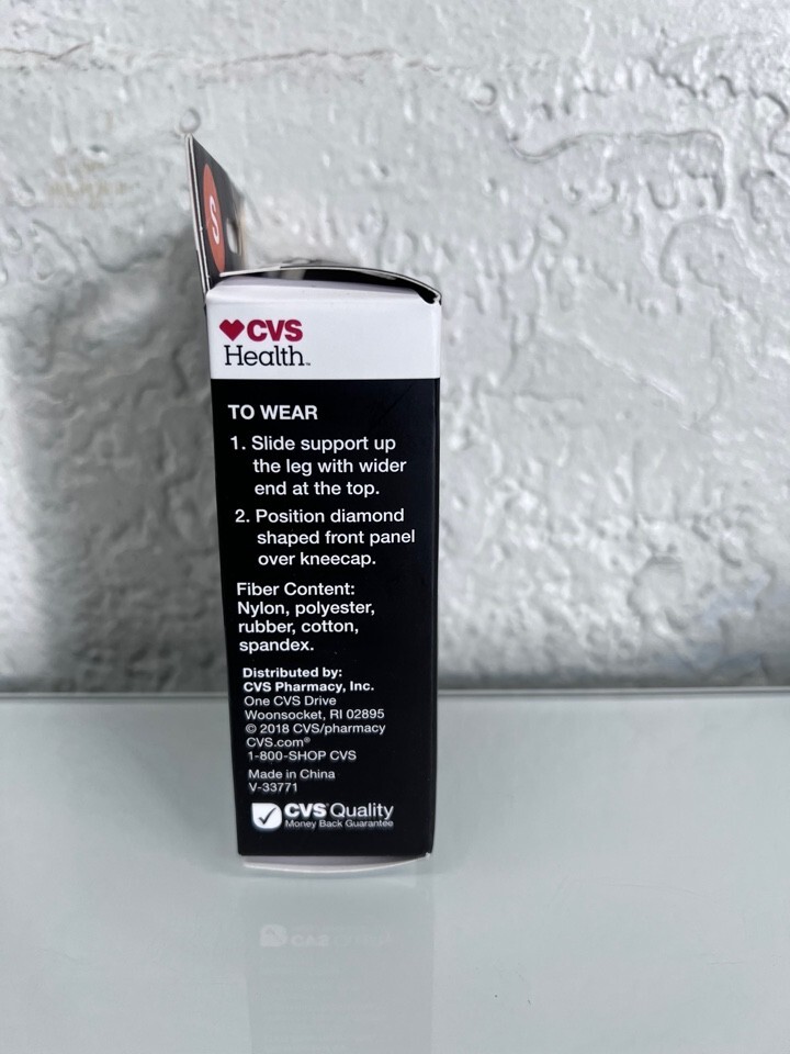 CVS Health knee Support Sleeve Mild Compression Small