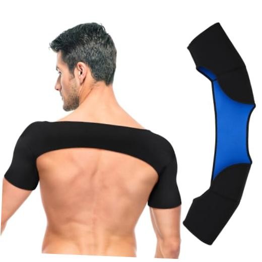 Double Shoulder Brace Support for Men Women, XL Breathable Compression Sleeve