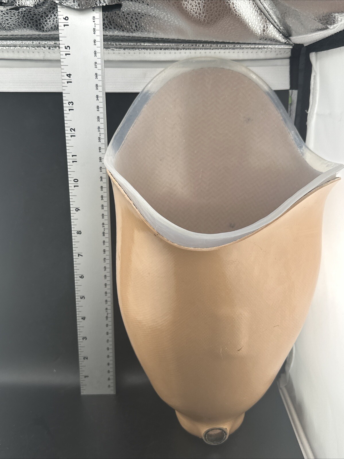 Right Above Knee Prosthetic socket. Not For Medical Use