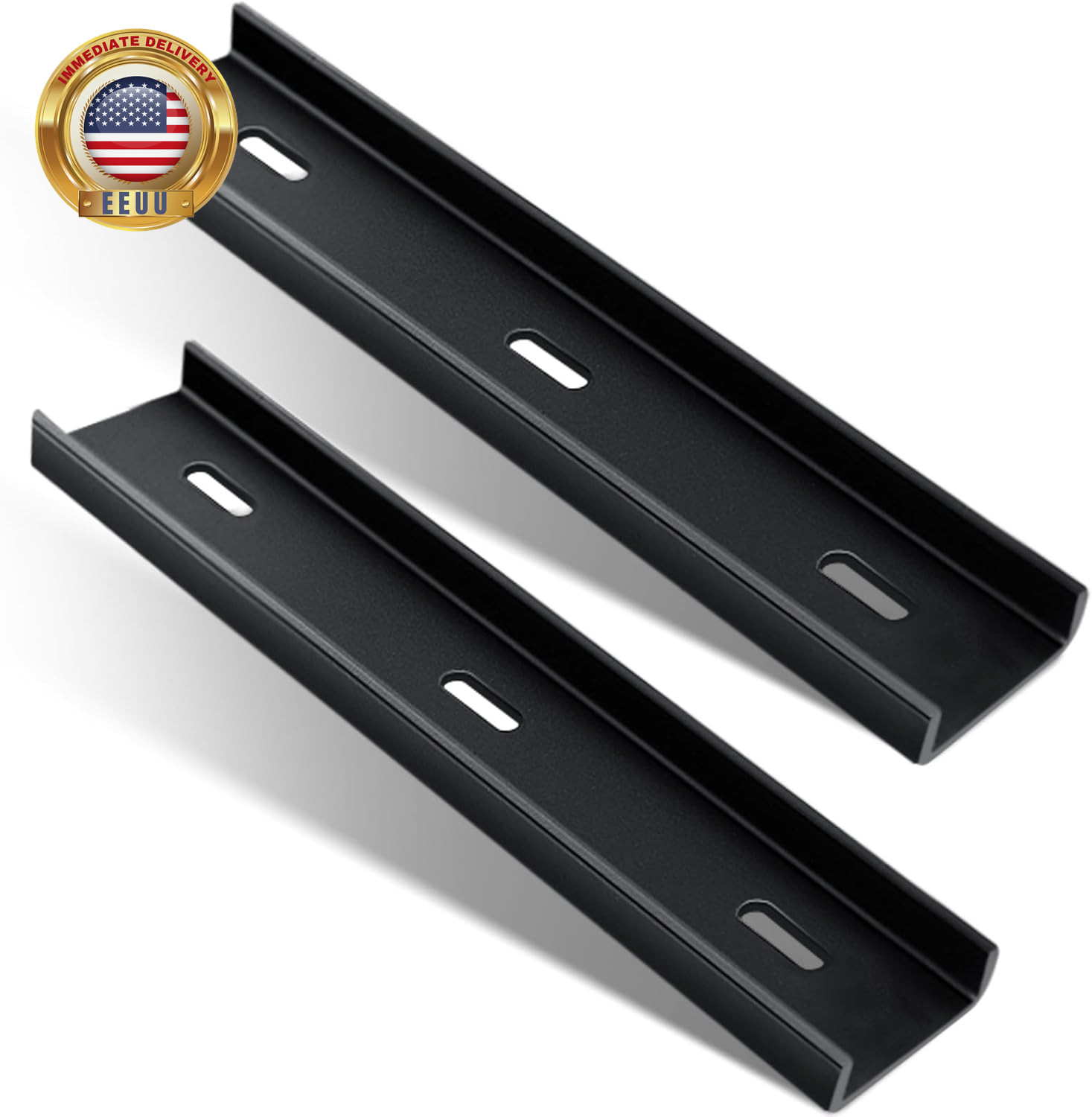 2 Pcs 8 L X 1.6 W C Channel Steel Support Metal Support Bracing Hidden C Bracket