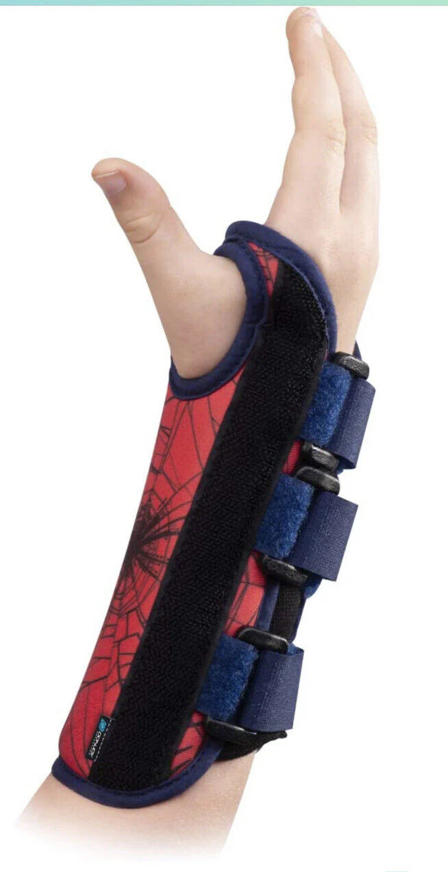 Marvel SPIDERMAN Comfort Wrist Brace Moderate YOUTH LEFT