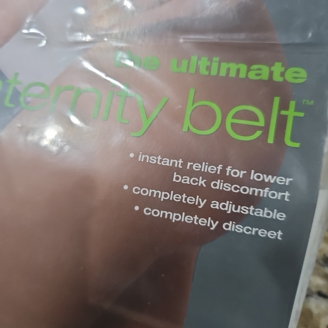 Motherhood Ultimate Maternity Belt Prenatal Support Style 97305-99 White 3XL