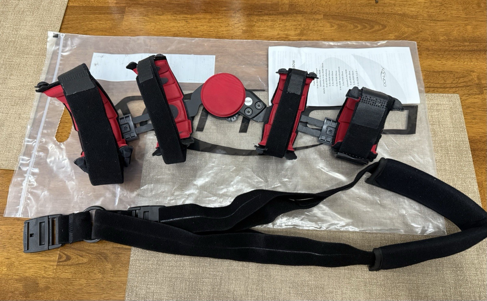DonJoy X-Act Rom Elbow Brace, Right Arm w/Sling