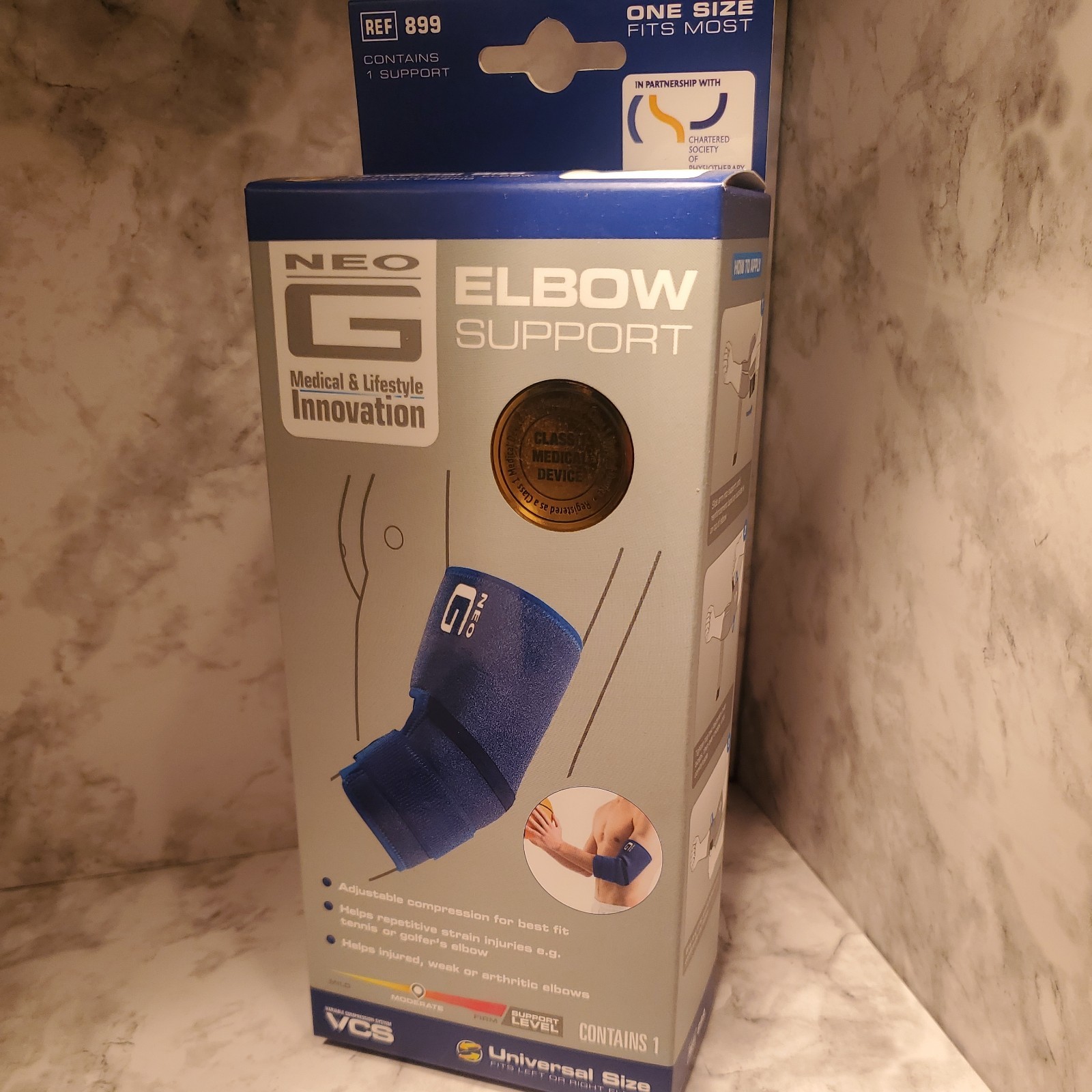 Neo G Elbow Support Brace – Class 1 Medical Device NEW