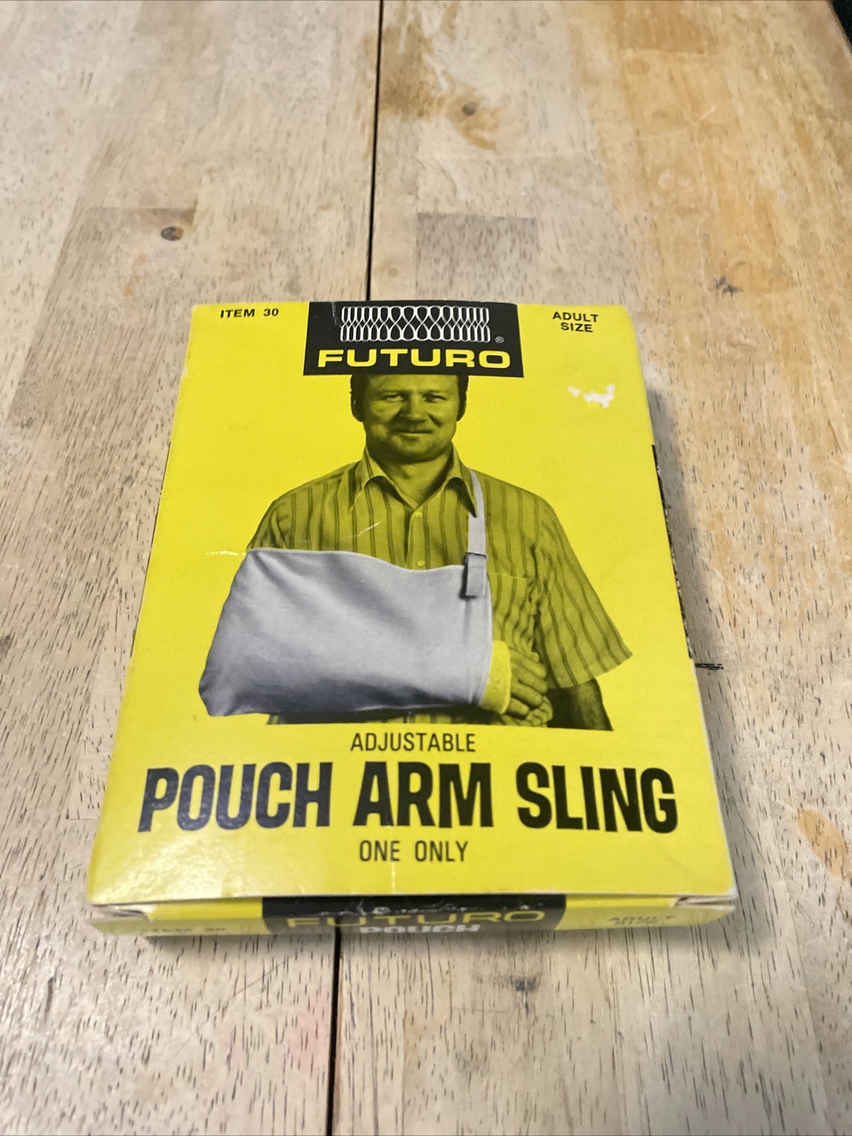 RARE 1973 Futuro Adjustable Pouch Arm Sling #30 Adult Size NEW NIB