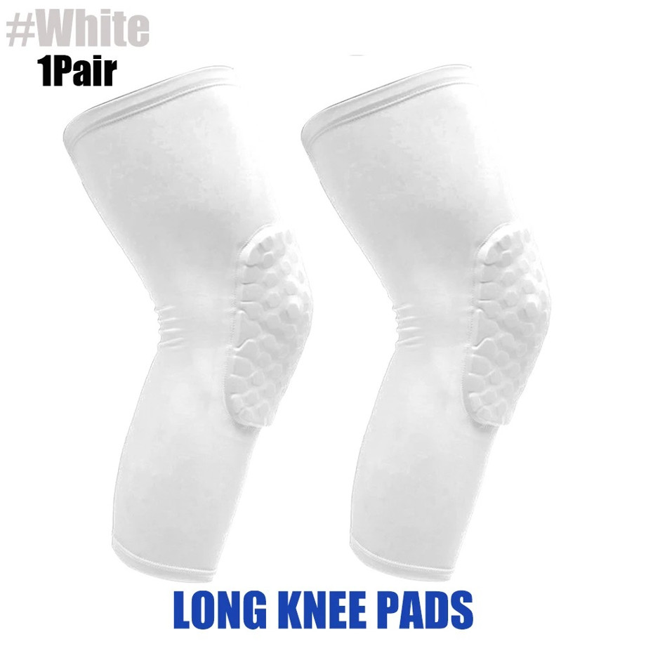1 Pair Knee Pads Long Compression Leg Sleeves Sports Brace for Men Women Kids