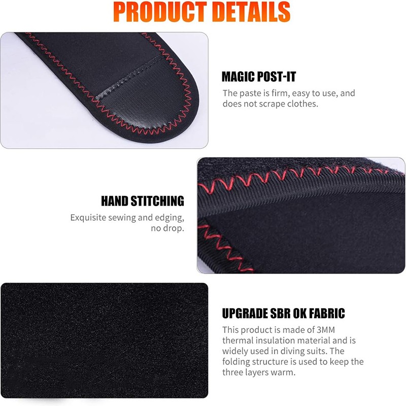 Electric Heating Vibration Knee Joint Pad Brace Leg Therapy Massager Pain Relief