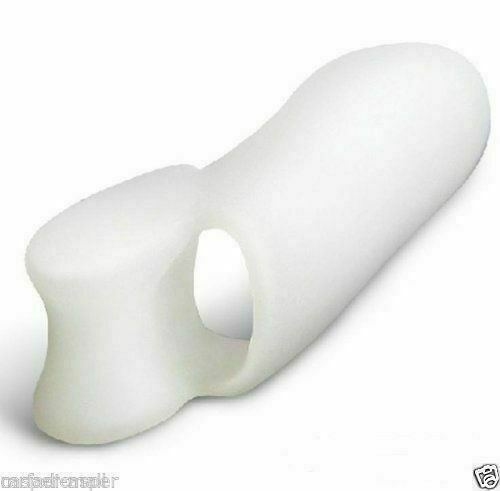10 Pcs Gel Big Toe Bunion Guards Toe Spreaders Pain Relief Crooked Overlapping