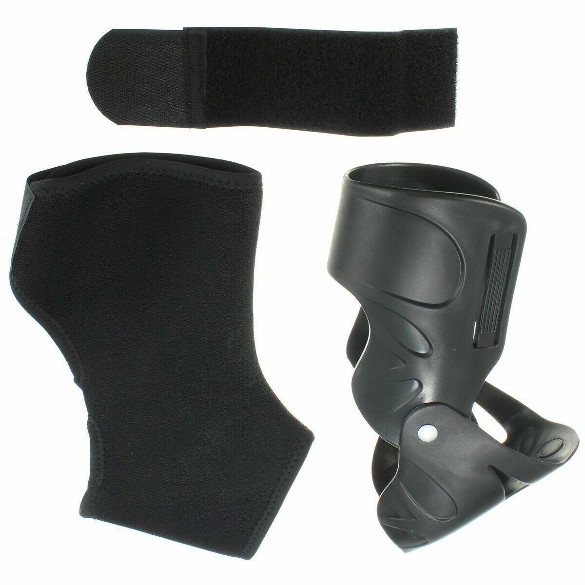 Ankle Hinged Support Brace Foot Guard Sprain Injury Pain Stabilizer Wrap Protect