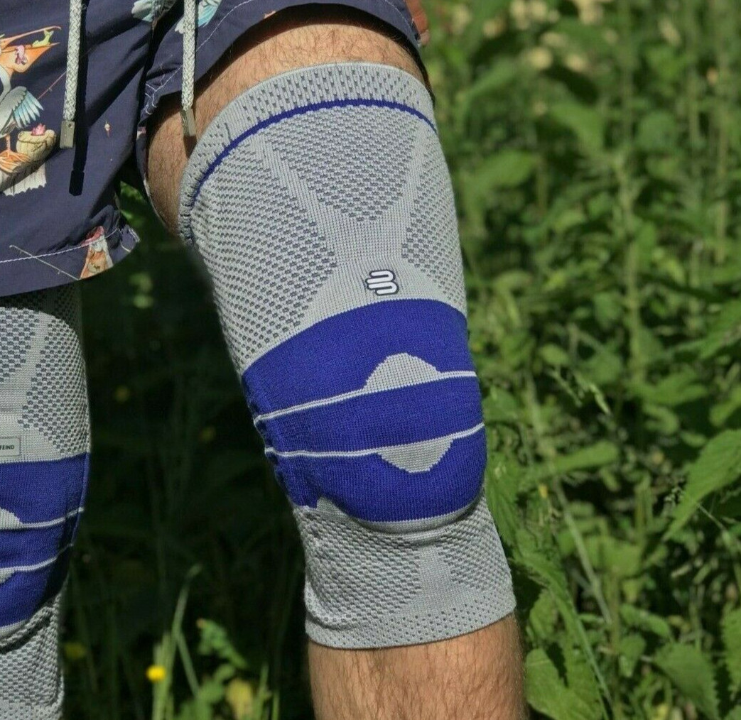 Bauerfeind GenuTrain Size 2 Knee Joint Brace Patella Support ACL Meniscus Hinge