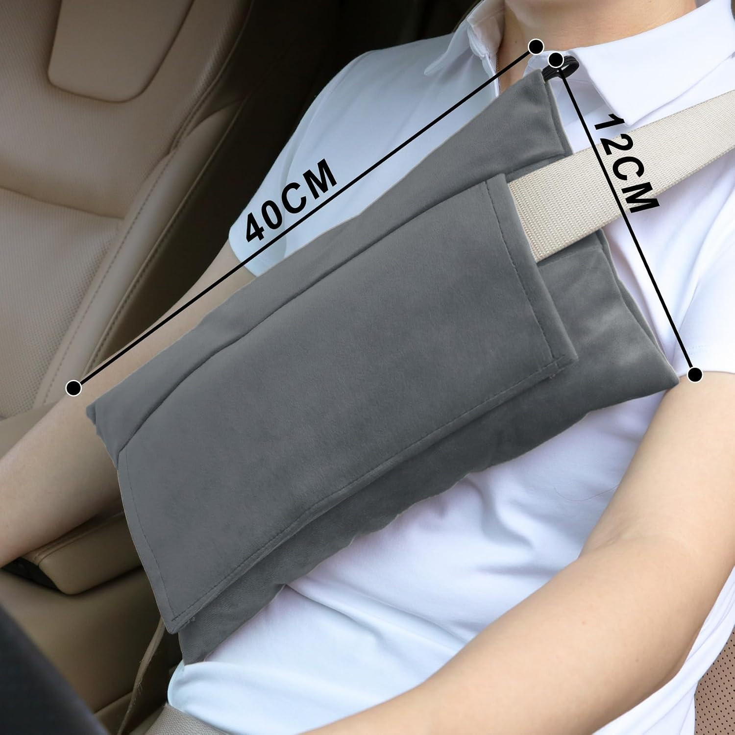 Post Surgery Seatbelt Pillow for Pregnancy Mastectomy Hysterectomy Recovery | So