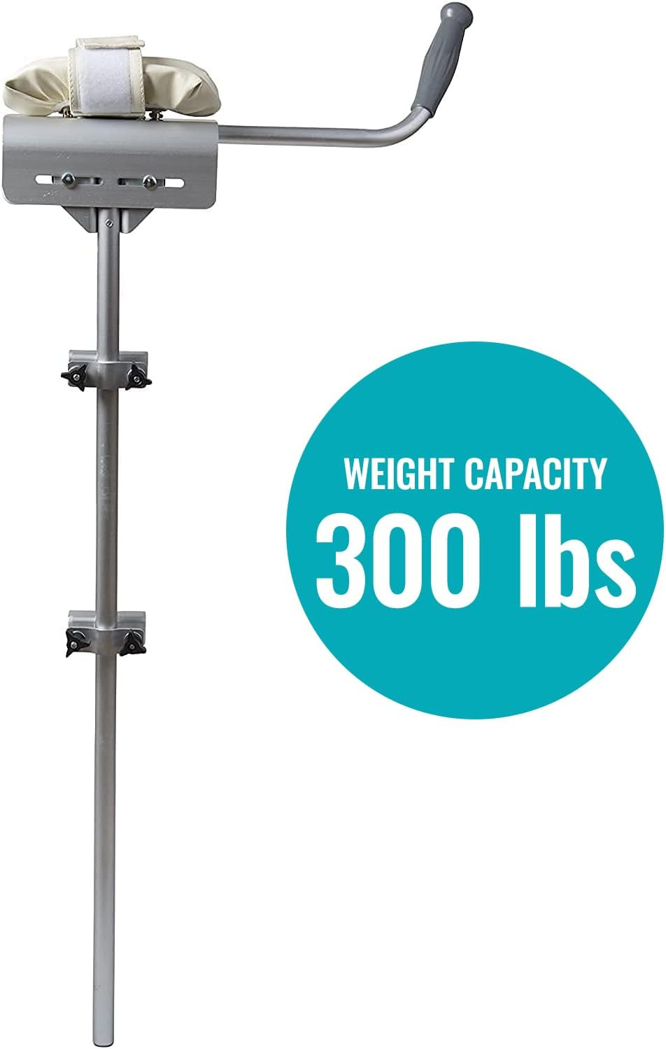 Walker Platform Attachment with Adjustable Padded Cuff, No Tools Needed, Attache