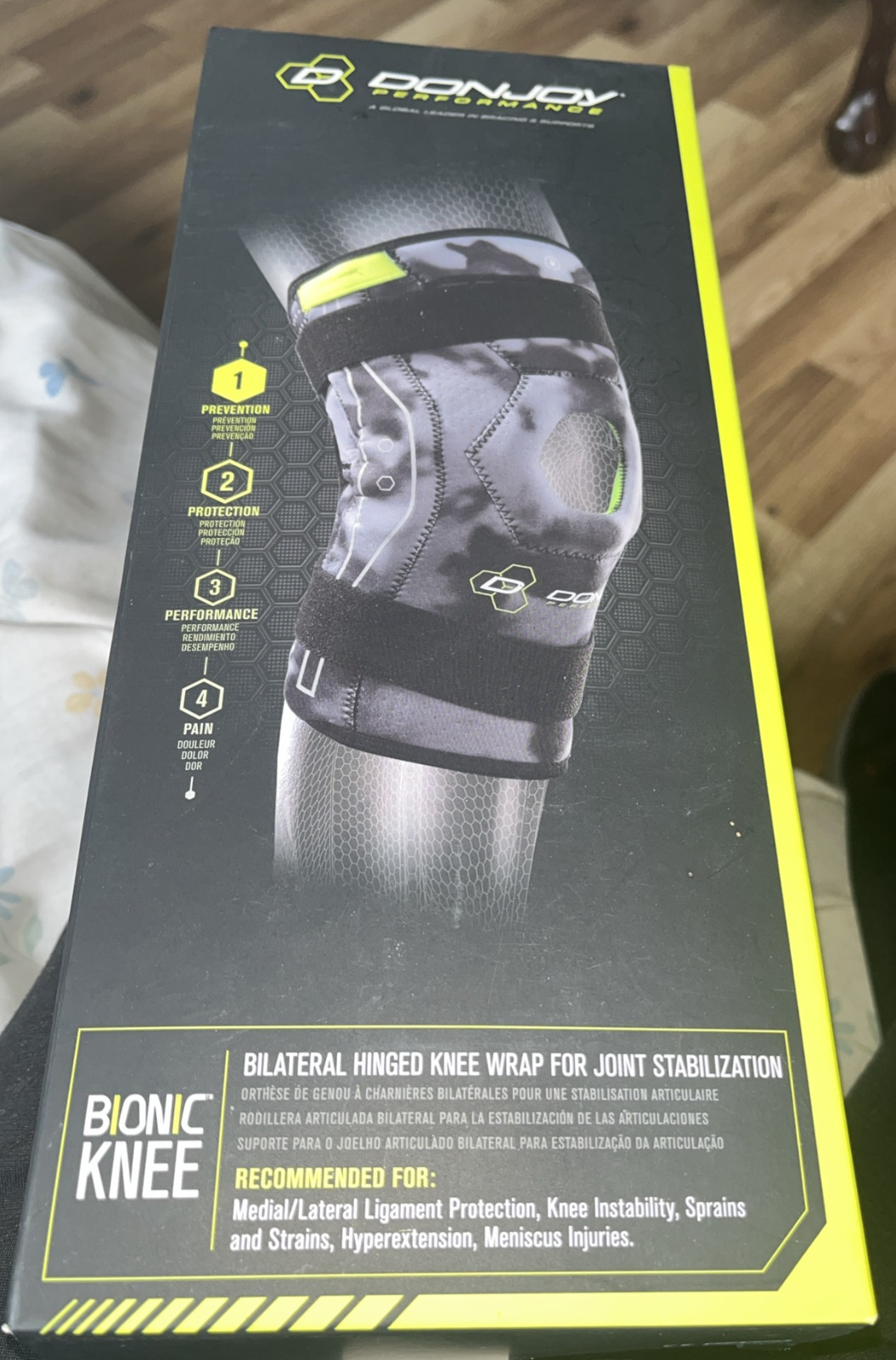 DonJoy Performance Bionic Fullstop Knee Brace – Size Medium NEW IN BOX(2a)