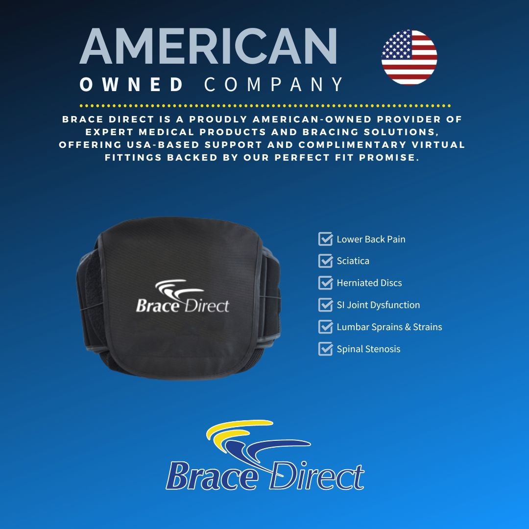 Adjustable Lower Back Support Brace-Immediate Pain Relief for Herniated Disc DDD