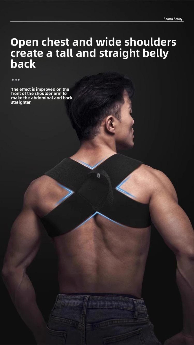 Adjustable Shoulder Support Straps for Weight Training Gym Fitness Exercise