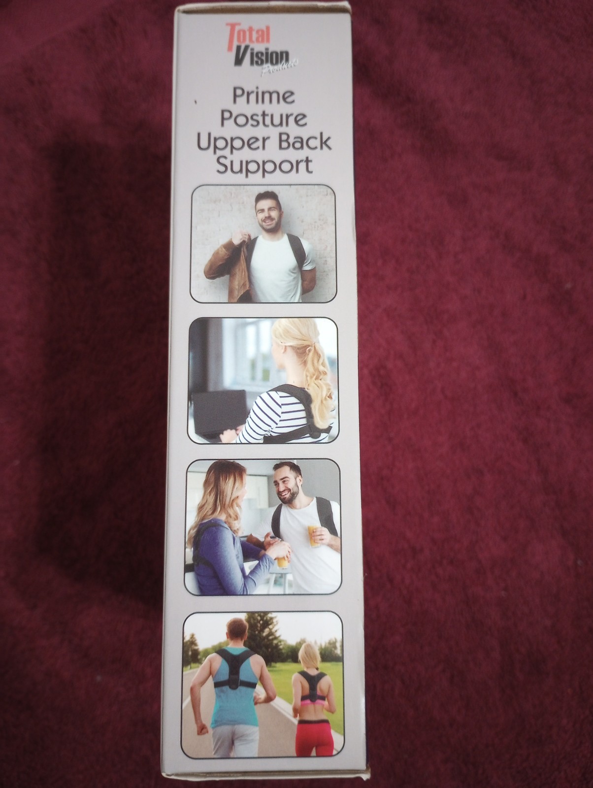 Prime Back Pain Brace & Posture Corrector – Upper Back Support for Men & Women