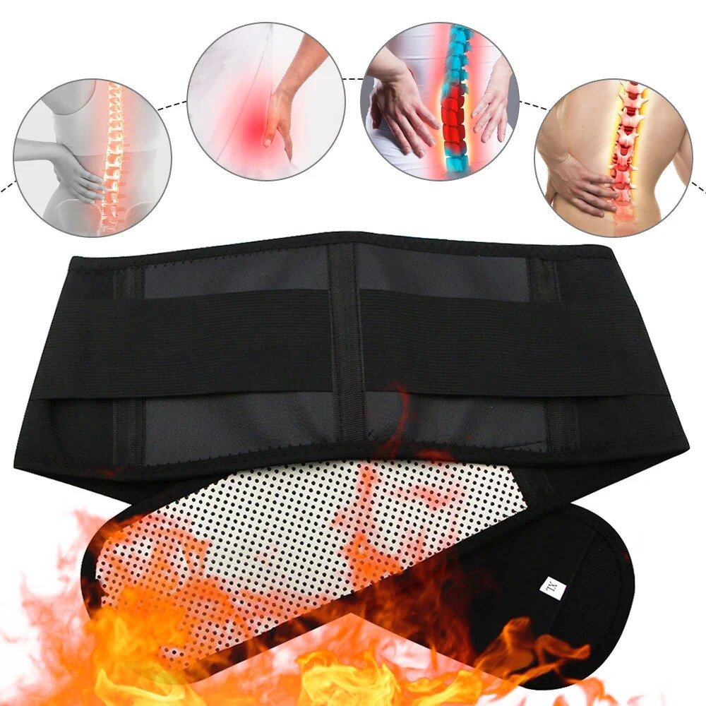 Faja para la dolor de espalda soporte lumbar Terapia magnética ALIVIO DEL DOLOR