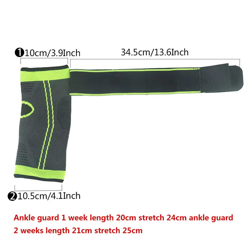 Nylon Sports Ankle Protection Sports Four-sided Elastic Warm Breathable Ankle