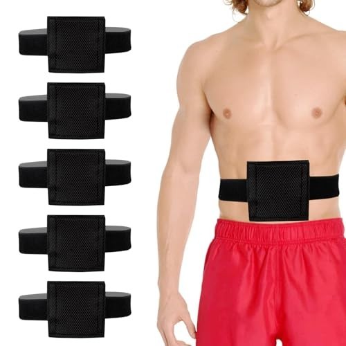 5PCS Breathable Feeding Tube Belt for Peritoneal Dialysis, Comfortable G Tube Ac