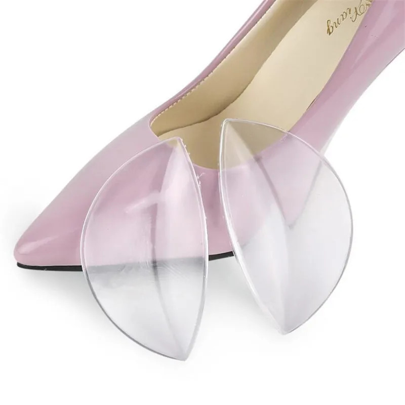 2PCS Clear Silicone Gel Arch Support Shoe Inserts Foot Wedge Cushion Pads Pain R