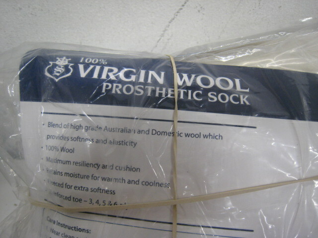 Virgin Wool Prosthetic Sock 1SPEC24547 11 x 7 x 14 Pack of 12