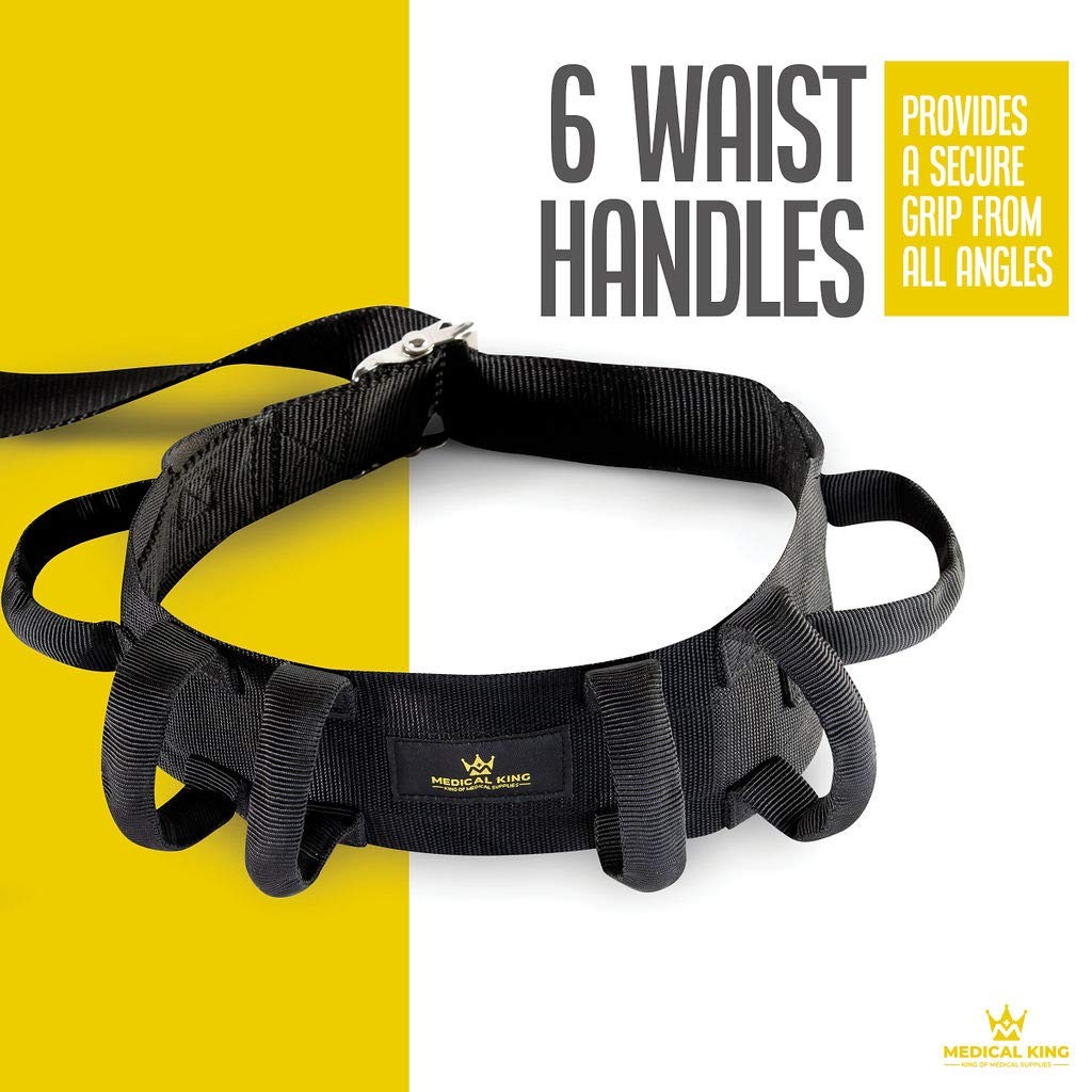 Medical king gait belt 6 handles 50 inch