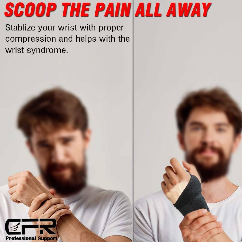 Copper Wrist Brace Compression Gloves Carpal Tunnel Support Hand Arthritis Strap