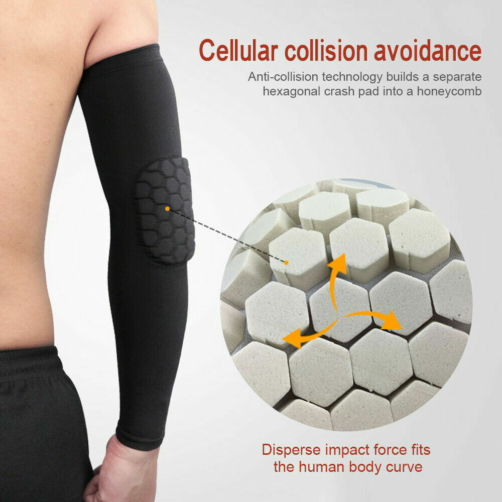 Elbow Brace Compression Support Sleeve Arthritis Tendonitis Padded Joint Pain US