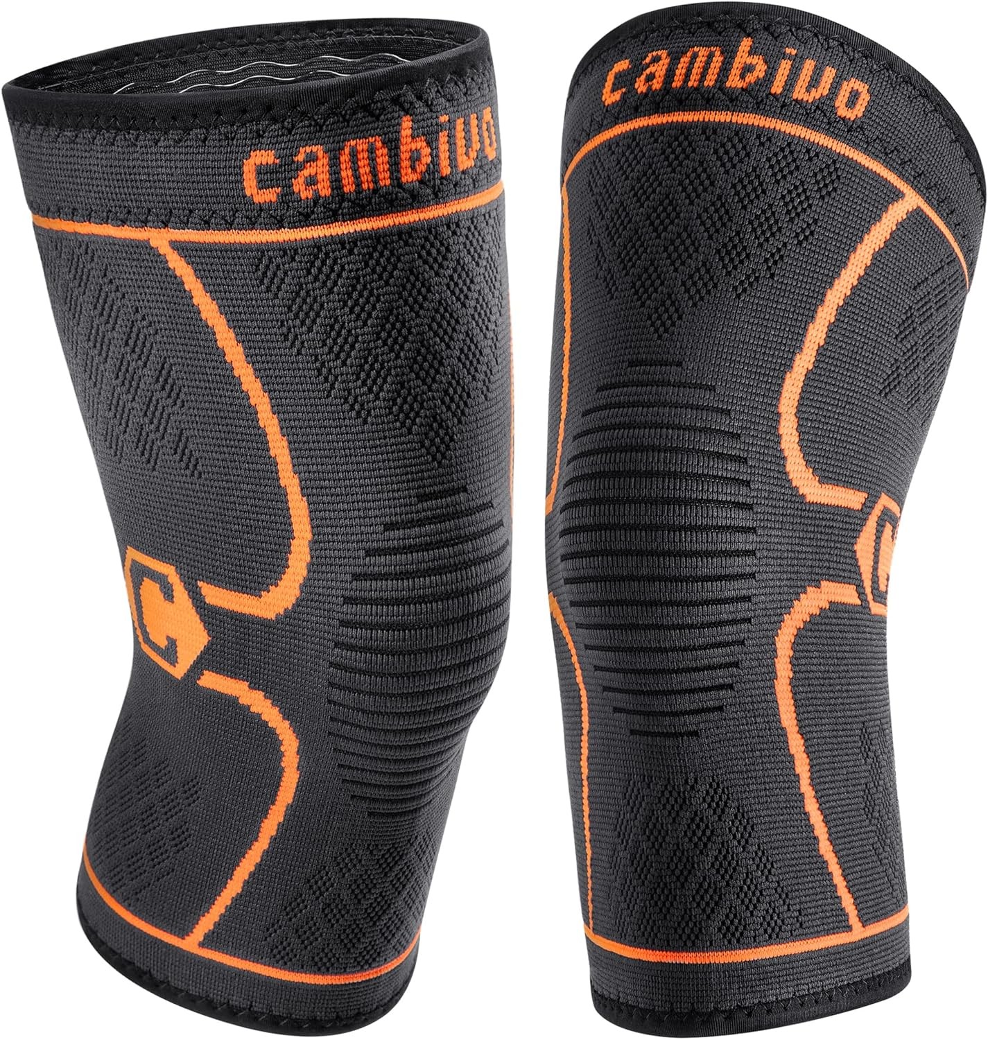 2 Pack Knee Braces for Knee Pain, Knee Compression Sleeve for Men and Women, Kne