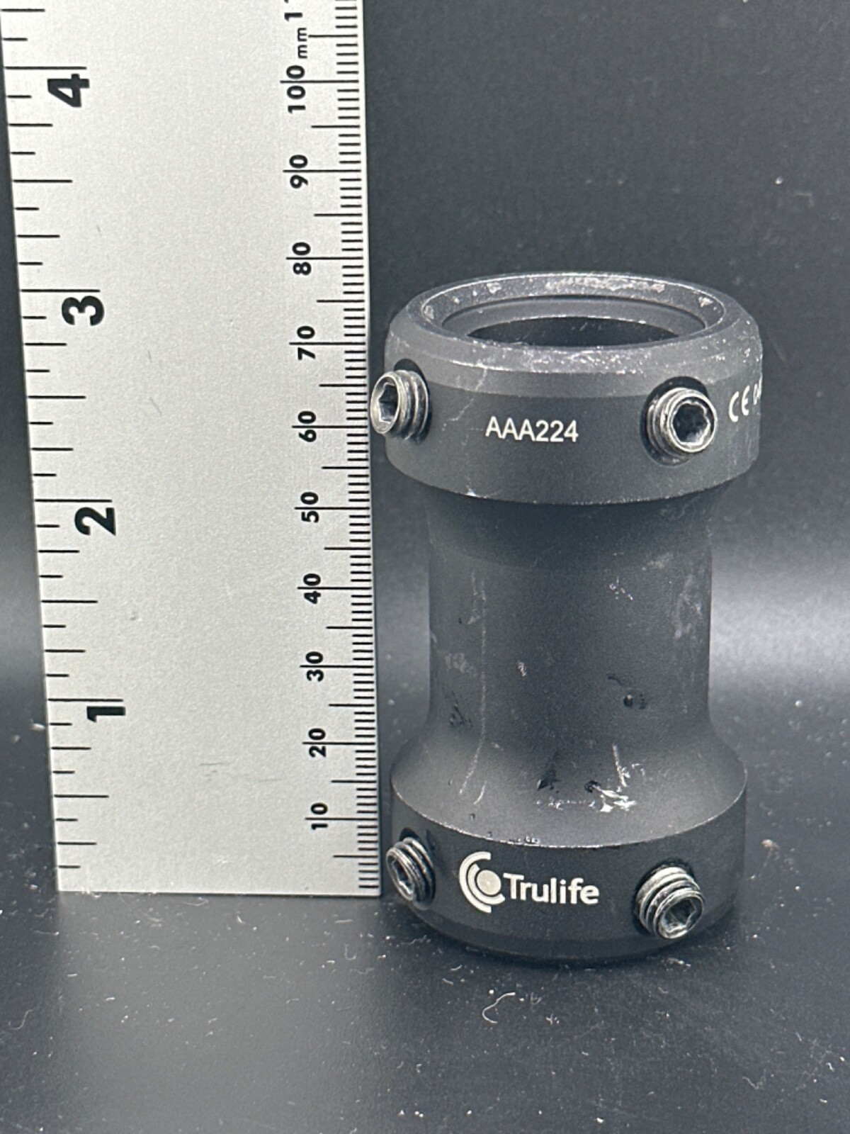 Prosthetic double end female receiver. 30mm parts components adapters trulife