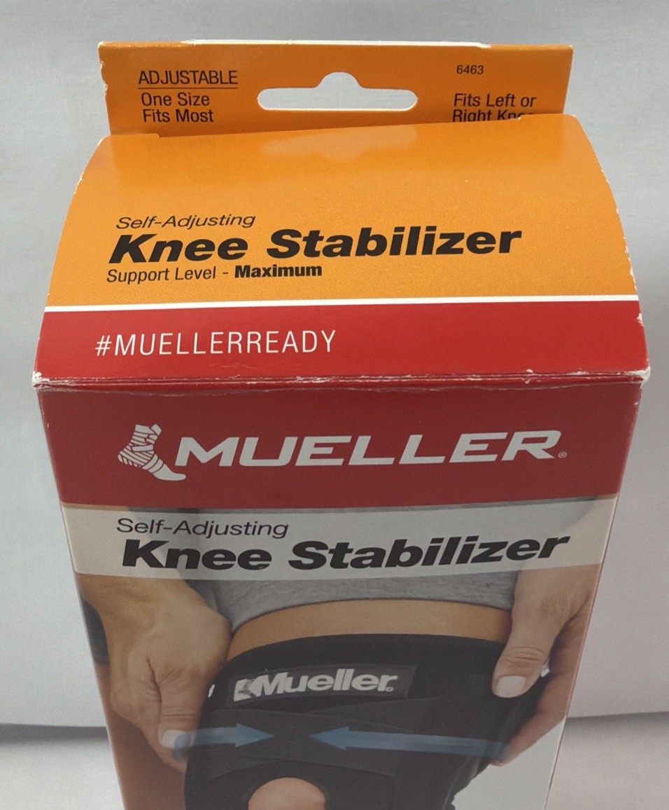 Mueller Self Adjusting Knee Stabilizer Brace Support 1 Count New