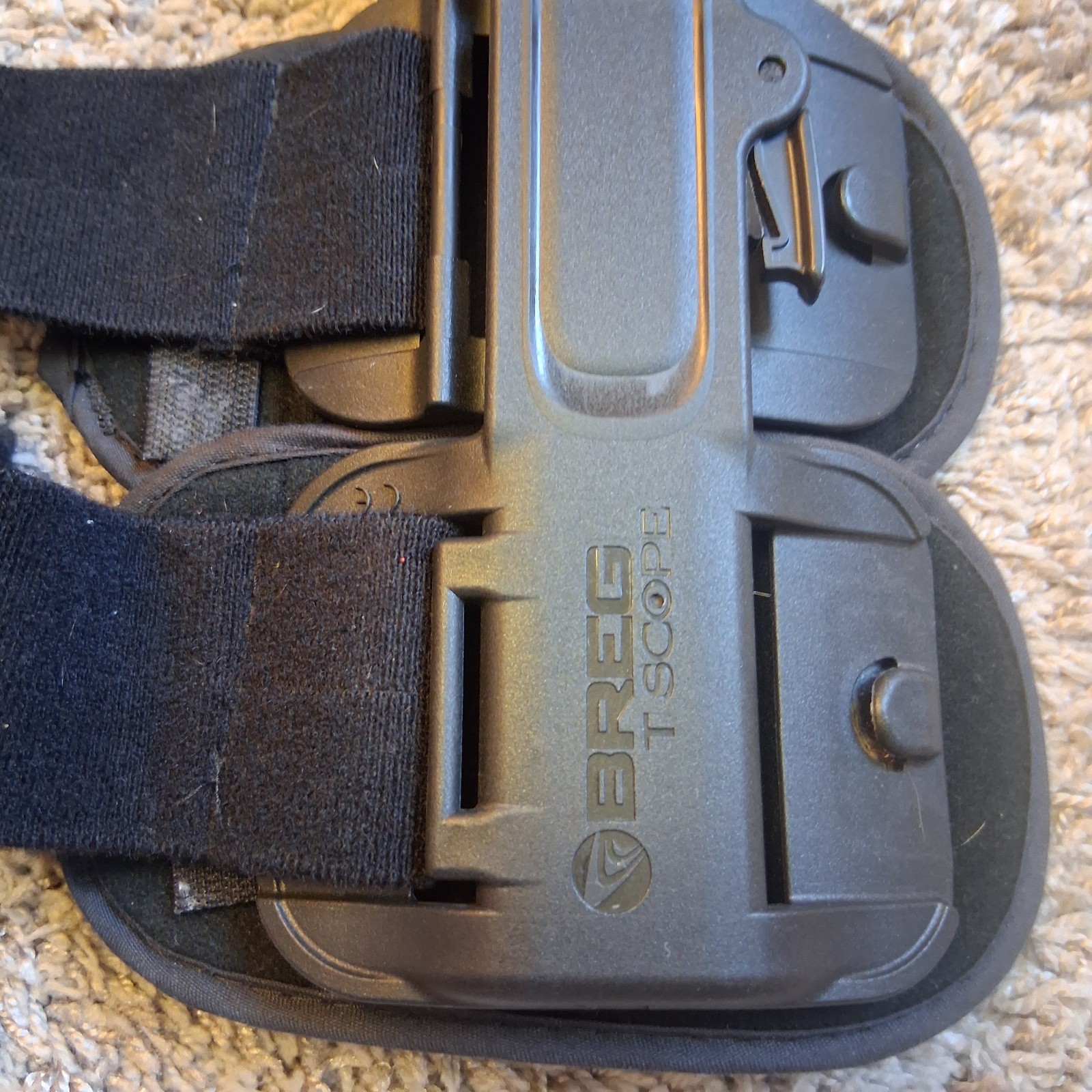 Breg Flexion Extension T-Scope Post-Op Padded Adjustable Hinged Knee Leg Brace