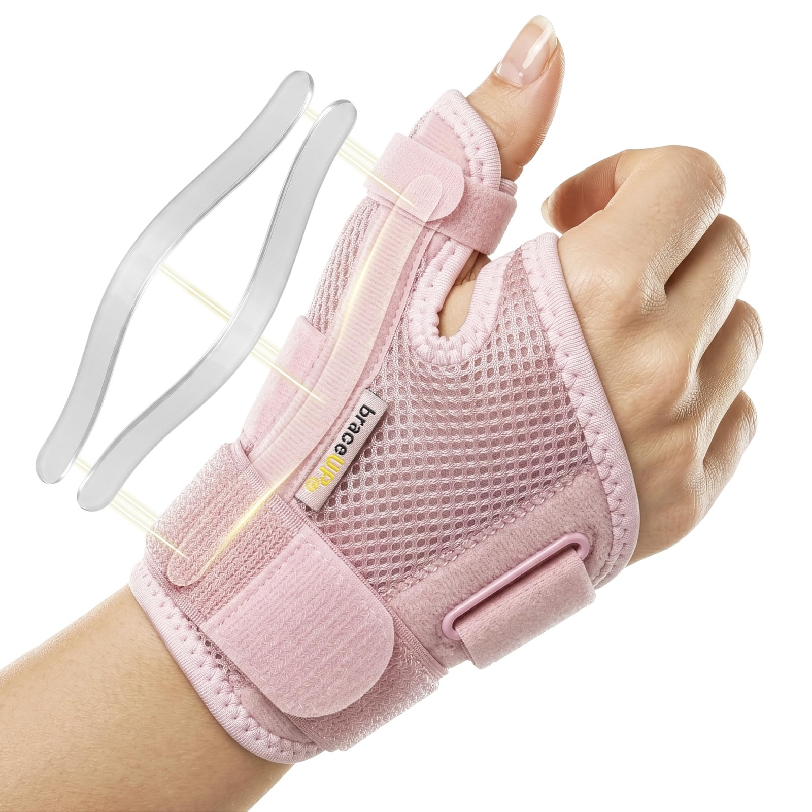 Thumb Splint Brace Right Left Hand Women and Men, Spica Splint, CMC Thumb Bra…