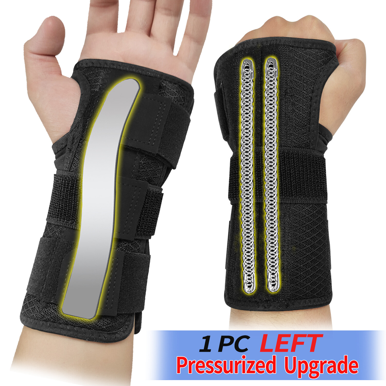 Adjustable Wrist Brace Thumb Splint Support for Carpal Tunnel Sprain Upgraded US