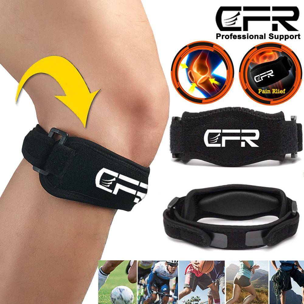Knee Support Compression Patella Stabilizer Strap Brace Men Women Running Sports