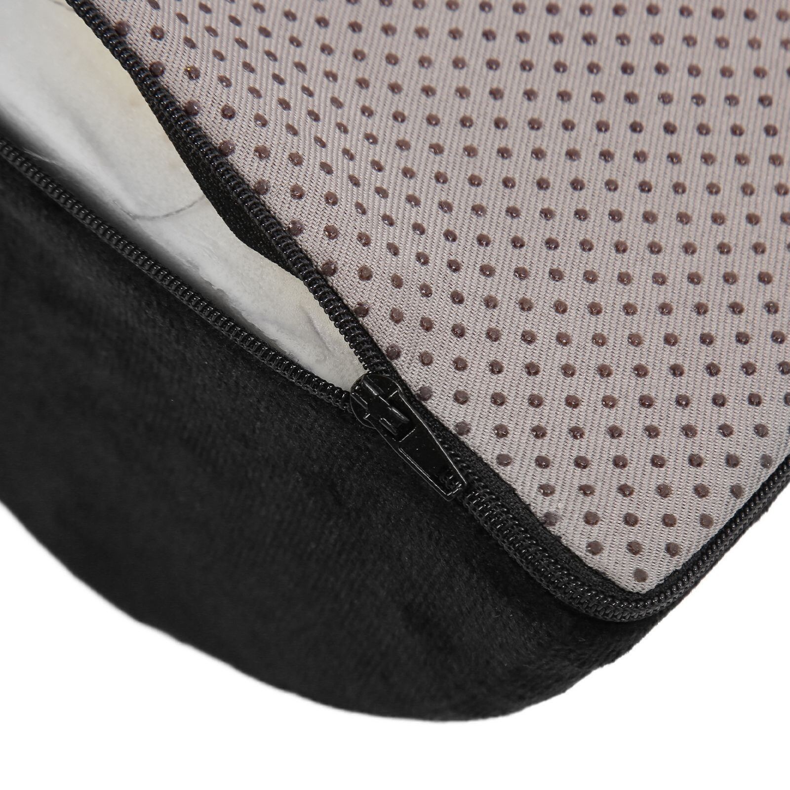 Half Moon Pillow Black Ankle Knee Neck Lumbar Support Cushion Elderly People