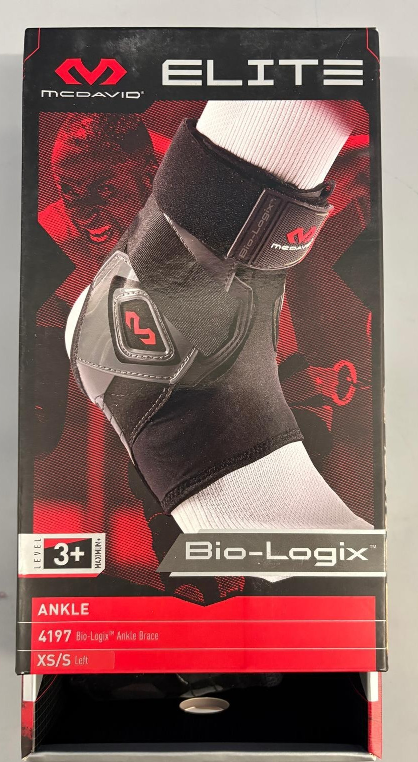 MCDAVID 4197 Elite Bio-Logix Ankle Brace (XS/S Left) Level 3 Support