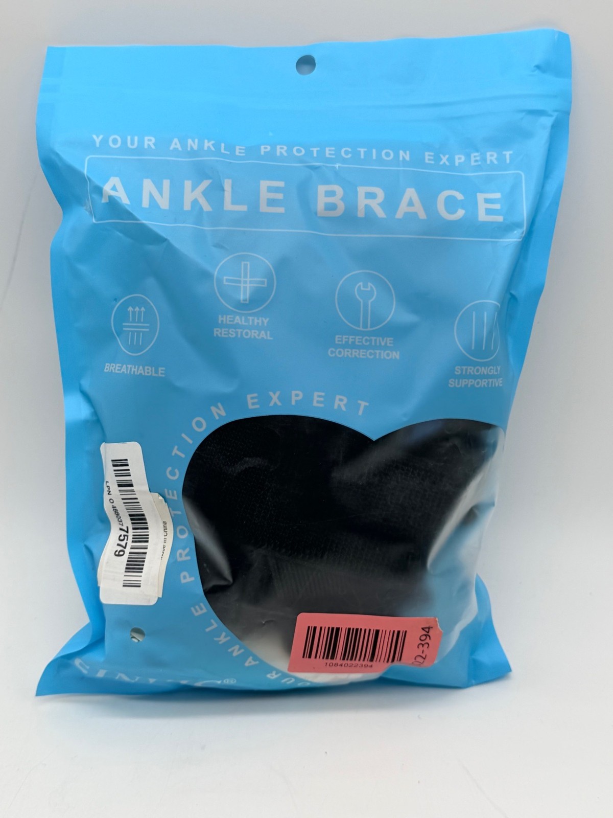 Sinvic 2Pack Adjustable Support Ankle Brace for Men Women Sports Football Breath