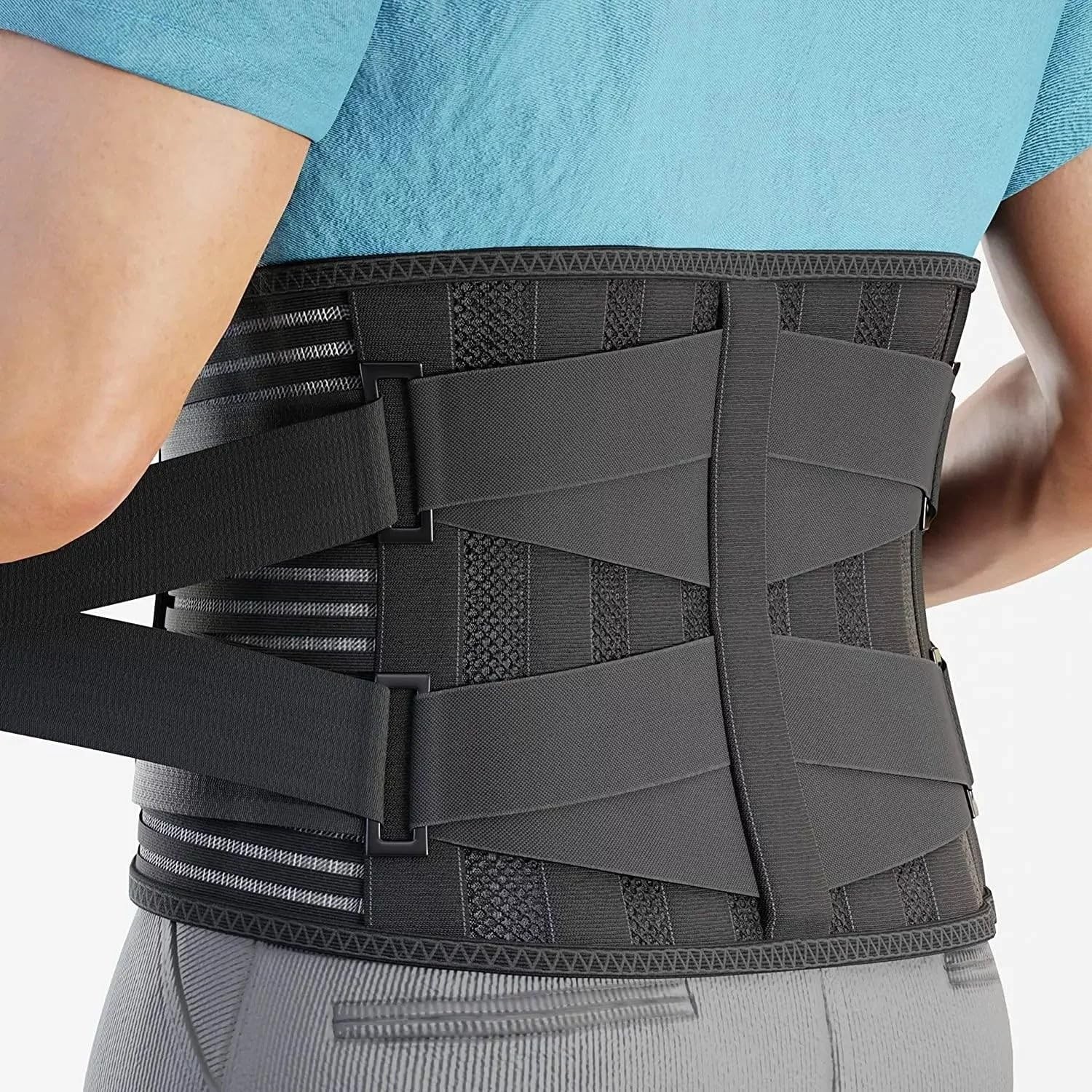 Back Brace for Lower Back Pain Women and Men – Lumbar Support Belt for Sciati…