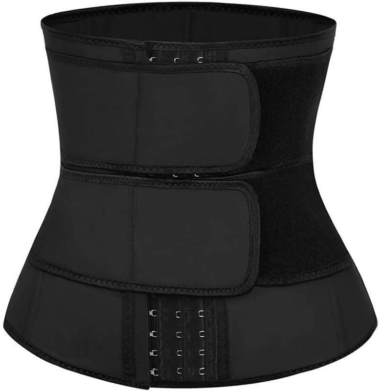 Waist Trainer Lumbar Lower Back Brace Support Belt Fat Burner Cinchers Men&Women