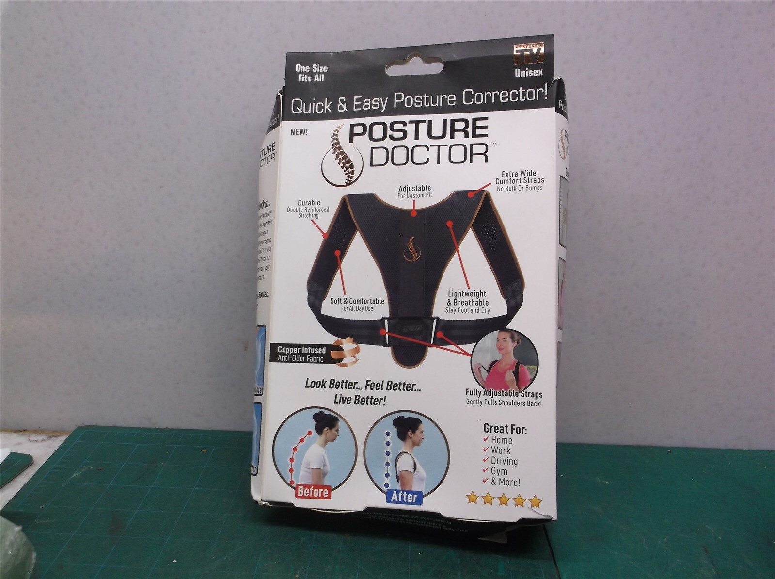 Ontel Posture Doctor Quick & Easy Posture Corrector